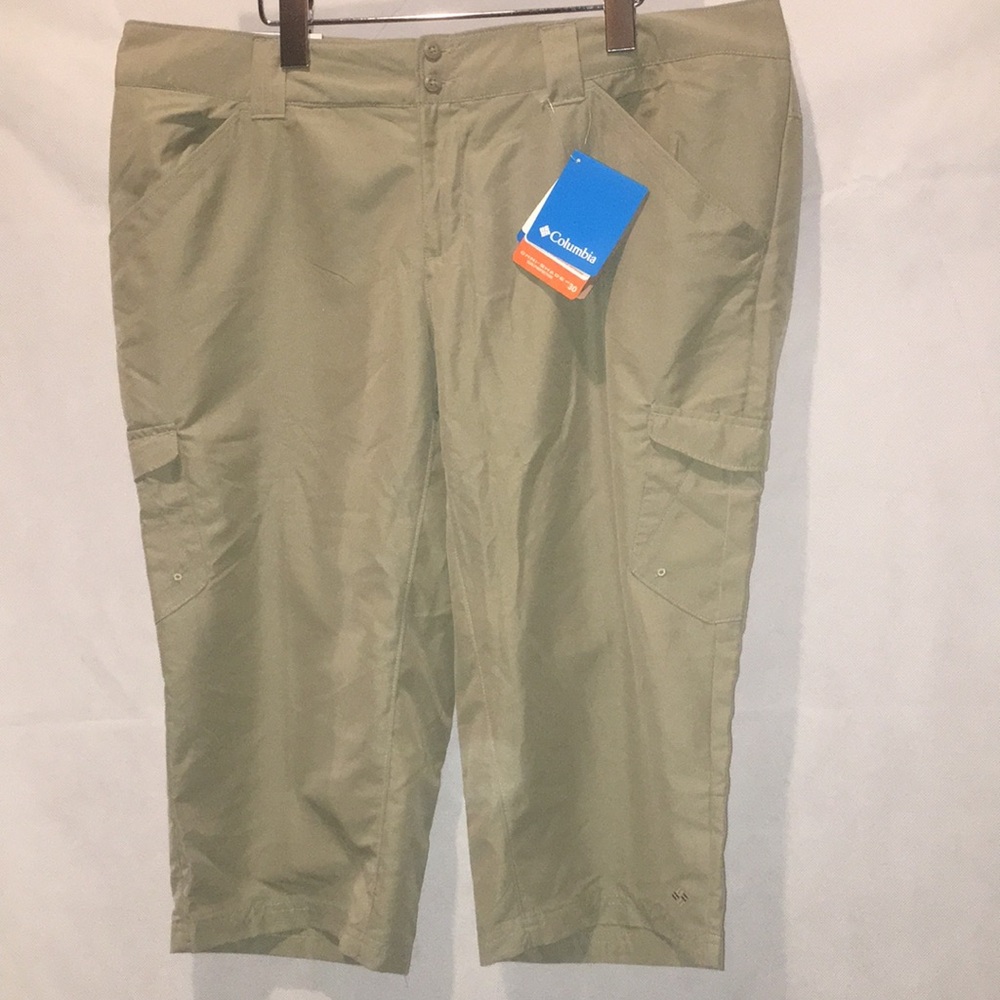 Columbia sports company women’s knee pant relaxed fit | size 14w